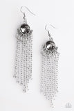 Paparazzi "Wham GLAM!" Silver Earrings Paparazzi Jewelry