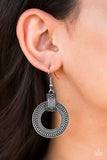 Paparazzi "Get Your Wild On" Silver Earrings Paparazzi Jewelry