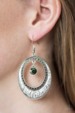 Paparazzi "Madame Marvel" Green Earrings Paparazzi Jewelry