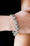 Paparazzi "She's A Baller" Silver Bracelet Paparazzi Jewelry