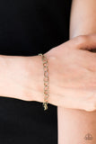 Paparazzi "No Small Feat" Brass Bracelet Paparazzi Jewelry