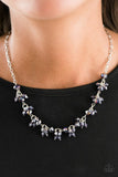 Paparazzi "Leading Starlight" Purple Necklace & Earring Set Paparazzi Jewelry