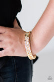 Paparazzi "Blinding Shimmer" Gold Bracelet Paparazzi Jewelry