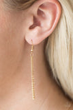 Paparazzi "Sparkle Etiquette" Gold Necklace & Earring Set Paparazzi Jewelry