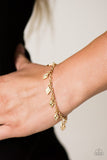 Paparazzi "Diamond Dunes" Gold Bracelet Paparazzi Jewelry