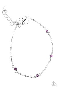 Paparazzi "A Pinch of Sparkle" Purple Bracelet Paparazzi Jewelry