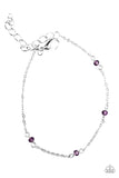 Paparazzi "A Pinch of Sparkle" Purple Bracelet Paparazzi Jewelry