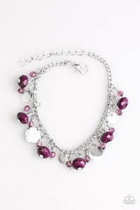 Paparazzi "Spoken For" Purple Bracelet Paparazzi Jewelry
