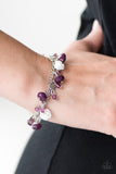 Paparazzi "Spoken For" Purple Bracelet Paparazzi Jewelry