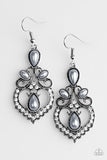 Paparazzi "Crowns Up" Silver Earrings Paparazzi Jewelry