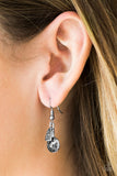 Paparazzi "Another Day, Another Chance To Sparkle" Silver Earrings Paparazzi Jewelry