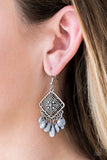 Paparazzi "San Diego Spree" Silver Earrings Paparazzi Jewelry