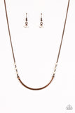 Paparazzi "Canyon Horizon" Copper Necklace & Earring Set Paparazzi Jewelry