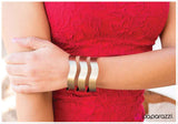 Paparazzi "Brazenly Brass" bracelet Paparazzi Jewelry