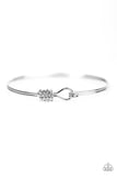 Paparazzi "City Shine" White Bracelet Paparazzi Jewelry