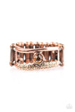 Paparazzi "Be The Sparkle" Copper Ring Paparazzi Jewelry