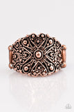 Paparazzi "Radiantly Rustic" Copper Ring Paparazzi Jewelry