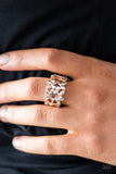 Paparazzi "Get Your GROVE On" Rose Gold Ring Paparazzi Jewelry