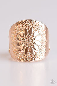 Paparazzi "Country Groves" Rose Gold Ring Paparazzi Jewelry
