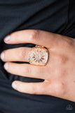 Paparazzi "Country Groves" Rose Gold Ring Paparazzi Jewelry