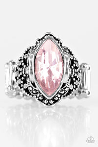 Paparazzi "Queenly Gardens" Pink Ring Paparazzi Jewelry