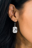 Paparazzi "You-phoria" White Necklace & Earring Set Zi Collection Paparazzi Jewelry