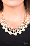 Paparazzi "Idolize" Gold Zi Collection Necklace & Earring Set Paparazzi Jewelry