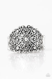 Paparazzi "Radiantly Rustic" Silver Ring Paparazzi Jewelry