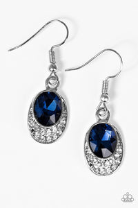 Paparazzi "As Humanly Posh-ible" Blue Earrings Paparazzi Jewelry