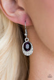 Paparazzi "As Humanly Posh-ible" Purple Earrings Paparazzi Jewelry