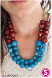 Paparazzi "Sea of Flames" necklace Paparazzi Jewelry