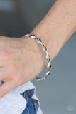 Paparazzi "Industrial Movement" Silver Bracelet Paparazzi Jewelry