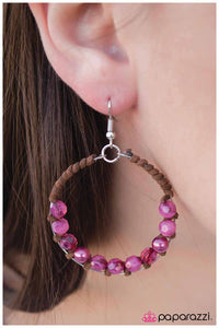 Paparazzi "Desert Rose" earring Paparazzi Jewelry