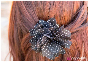 Paparazzi "Salt and Pepper" hair clip Paparazzi Jewelry