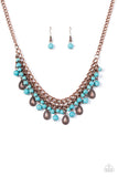 Paparazzi "Primal Donna" Copper Necklace & Earring Set Paparazzi Jewelry