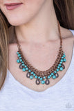 Paparazzi "Primal Donna" Copper Necklace & Earring Set Paparazzi Jewelry