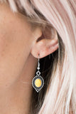 Paparazzi "Rodeo Ride" Yellow Earrings Paparazzi Jewelry