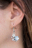 Paparazzi "Happiness Blooms From Within" Blue Earrings Paparazzi Jewelry