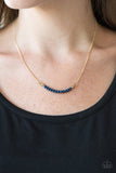 Paparazzi "Country Roads" Blue Necklace & Earring Set Paparazzi Jewelry