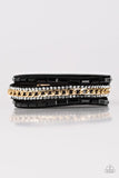 Paparazzi "Girl Hustle" Gold Wrap Bracelet Paparazzi Jewelry