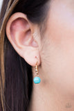 Paparazzi "Natural History" Blue Necklace & Earring Set Paparazzi Jewelry