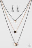 Paparazzi "Industrial Storm" Multi 047XX Necklace & Earring Set Paparazzi Jewelry