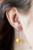 Paparazzi "Color Spree" Yellow Necklace & Earring Set Paparazzi Jewelry
