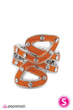 Paparazzi "Autumn Exchange" Orange Ring Paparazzi Jewelry