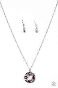 Paparazzi "Eyes On The Prize" Purple Necklace & Earring Set Paparazzi Jewelry