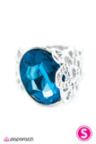 Paparazzi "Her Majesty" Blue Ring Paparazzi Jewelry