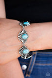 Paparazzi "Desert Marvel" Blue Bracelet Paparazzi Jewelry