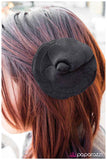 Paparazzi "Fanned Out" Black Hair Clip Paparazzi Jewelry