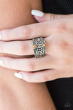 Paparazzi VINTAGE VAULT "Lost In The Amazon" Brown Ring Paparazzi Jewelry