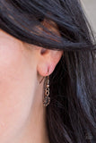 Paparazzi "Carnation Coronation" Copper Necklace & Earring Set Paparazzi Jewelry